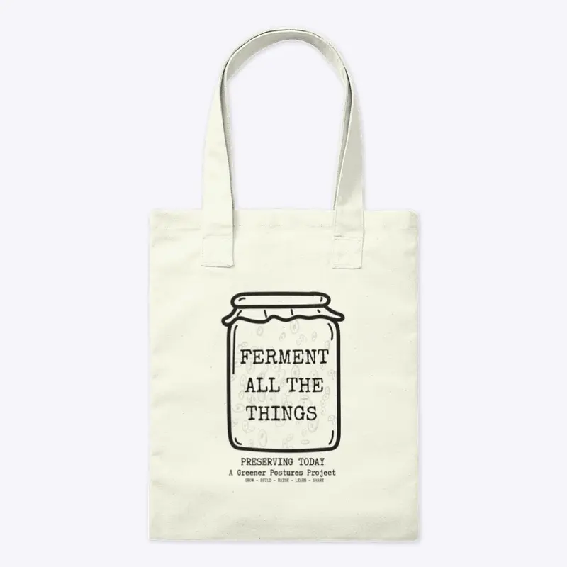 GP Preserving Today Tote Bag